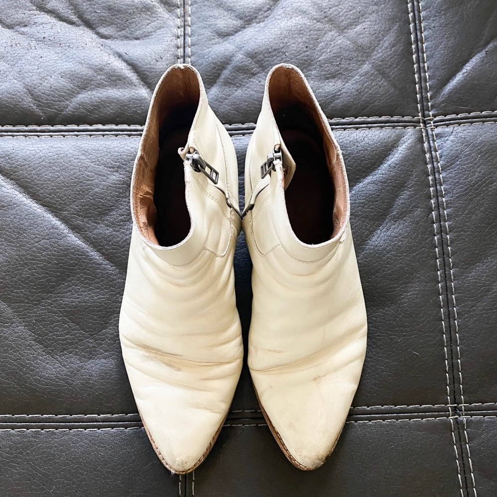 White Madewell Booties - Picture 2 of 3